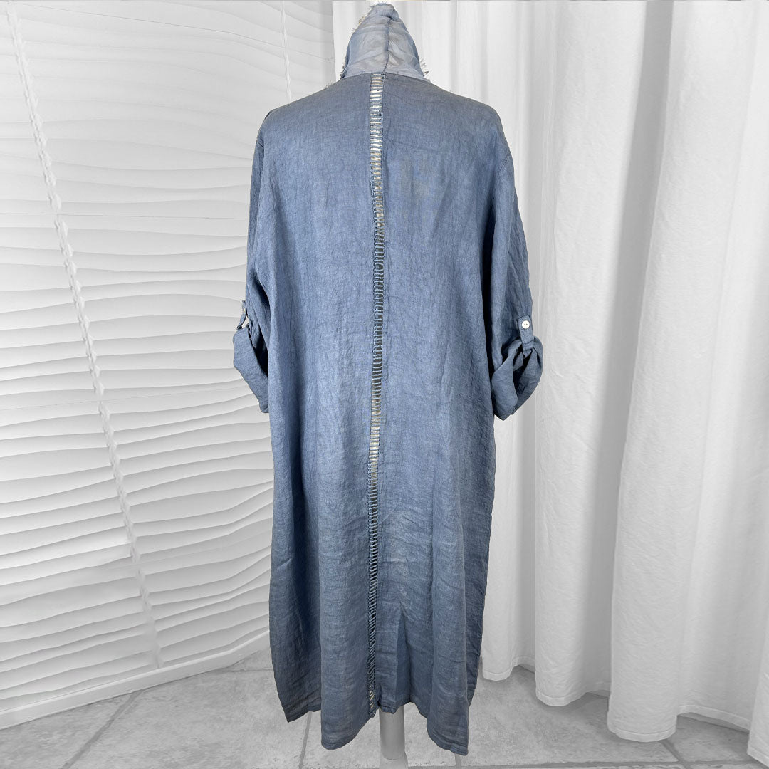 Venice Silk Linen Italian Duster