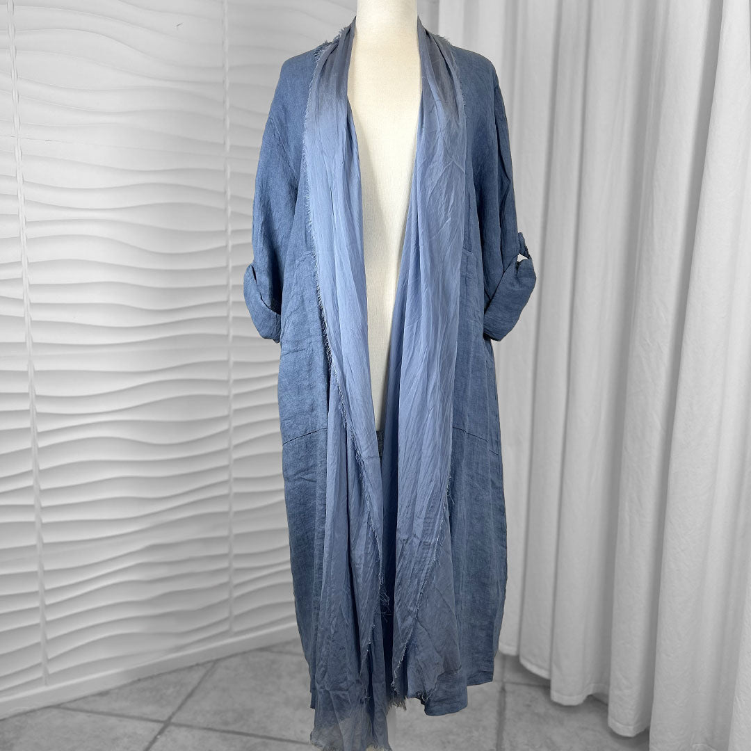 Venice Silk Linen Italian Duster