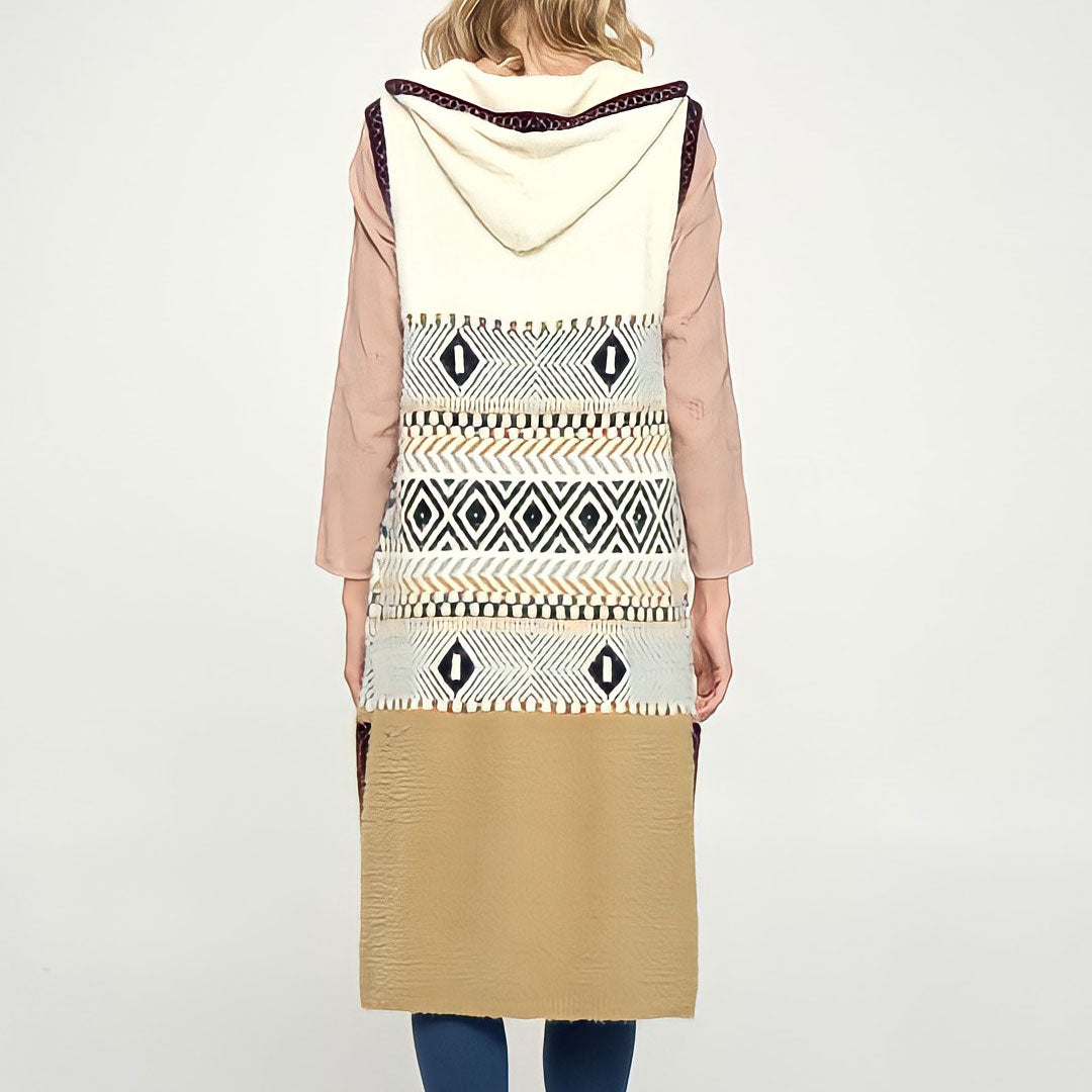 Tribal Sweater Knit Vest